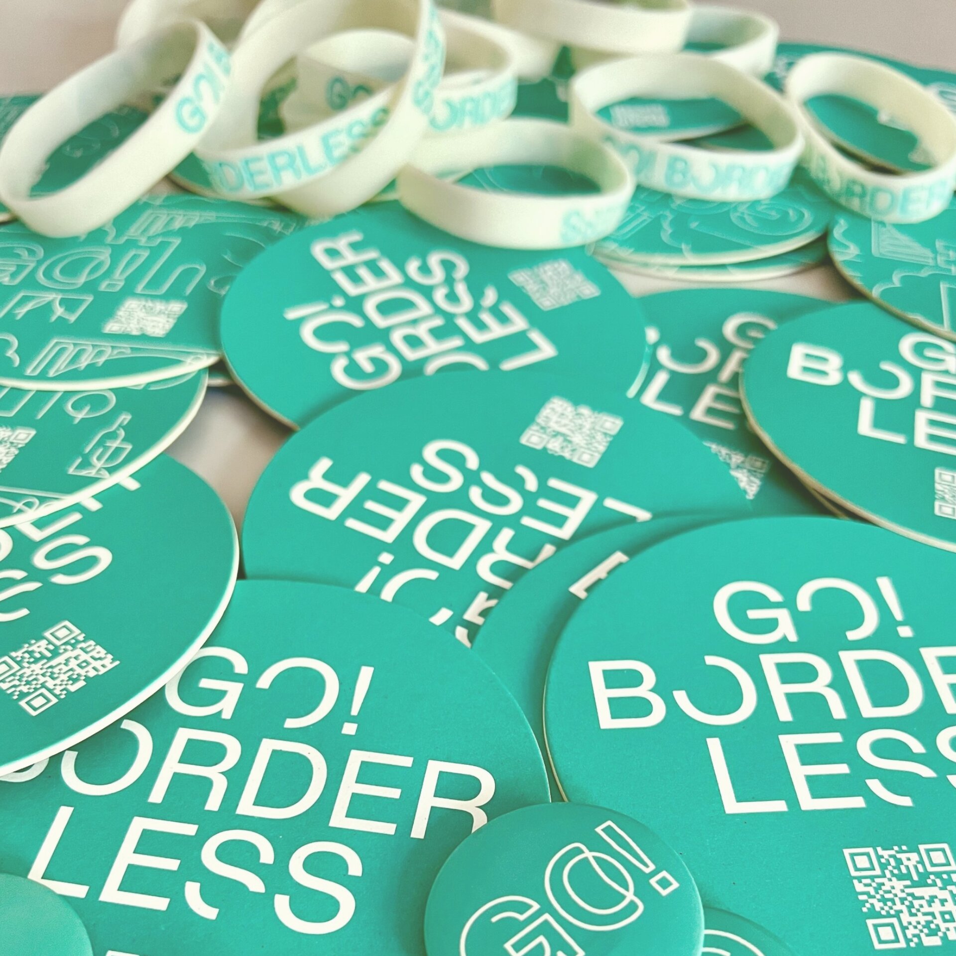 Free distribution of GO! 2025 promotional gadgets for businesses in Gorizia and Nova Gorica 