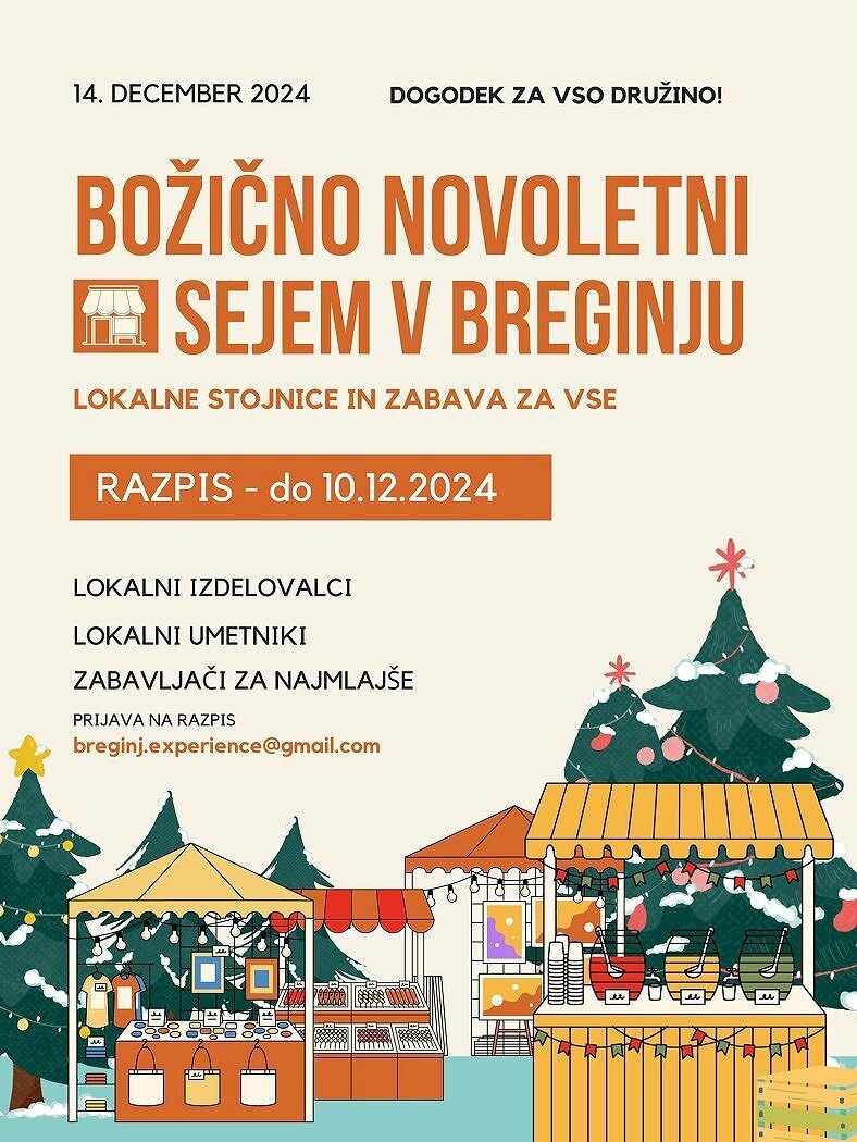 Christmas / New Year Fair in Breginj