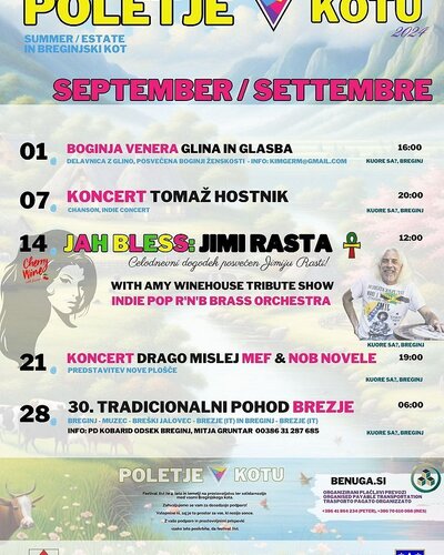 POLETJE V KOTU - Summer in Kot 2024 - September