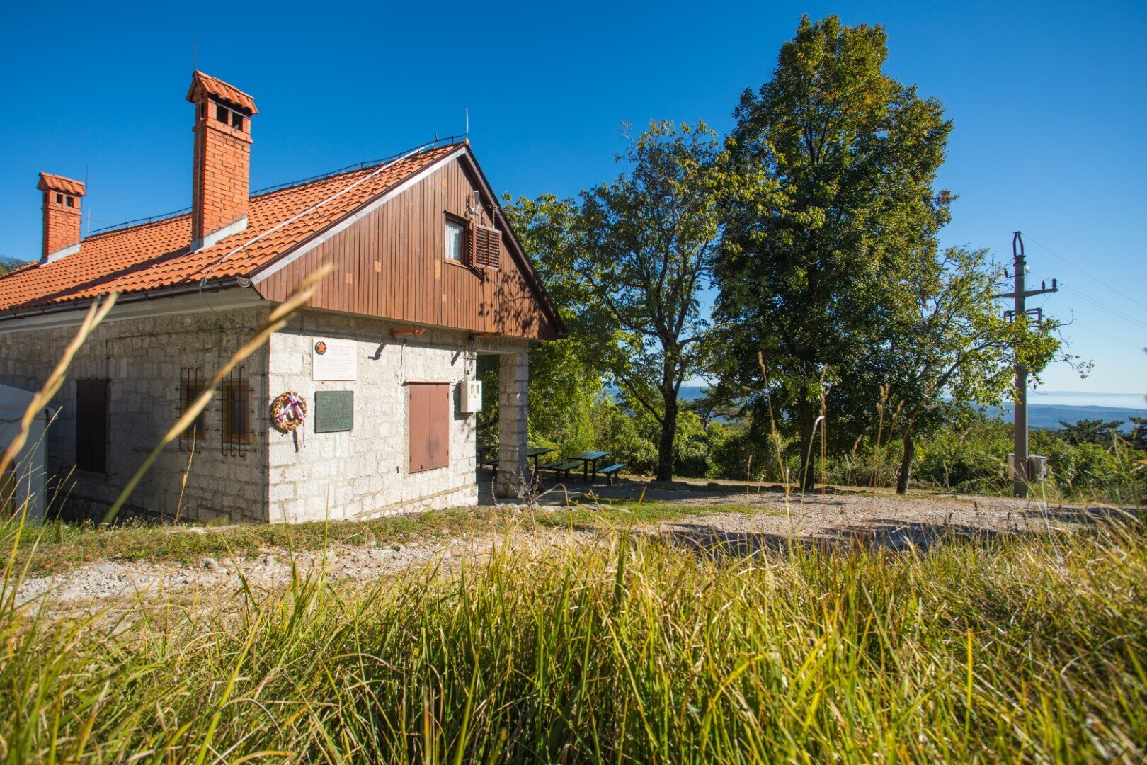 Stjenkova Hut on Mt. Trstelj