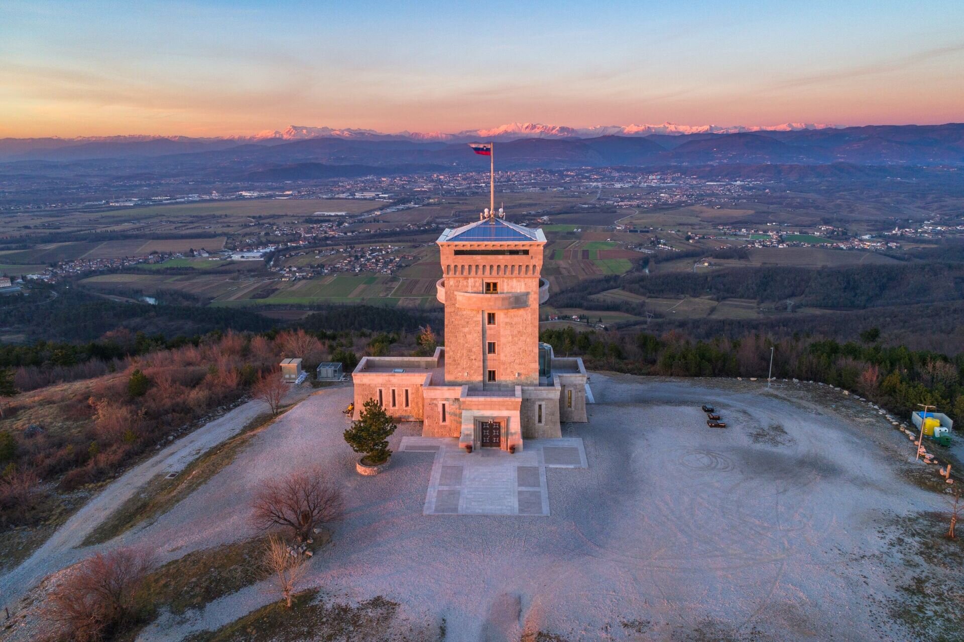 The Monument of Peace in Cerje The Monument of Peace in Cerje