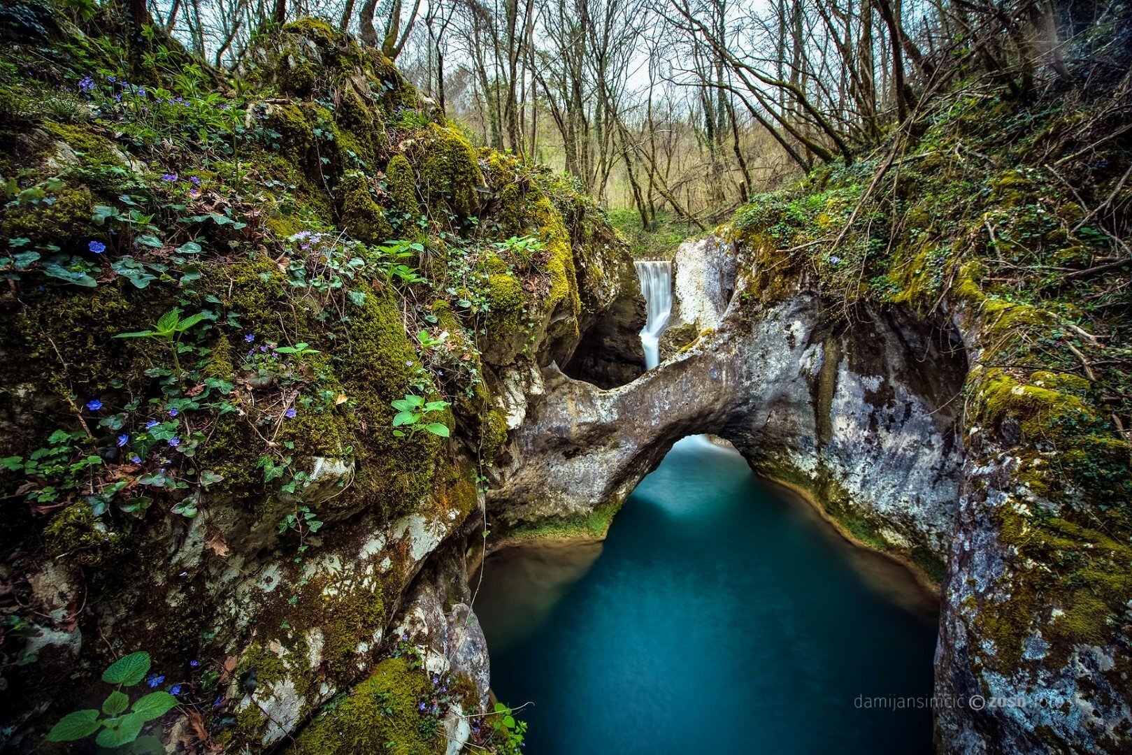 KRČNIK NATURAL STONE BRIDGE AND THE VALLEY OF KOŽBANJŠEK BROOK