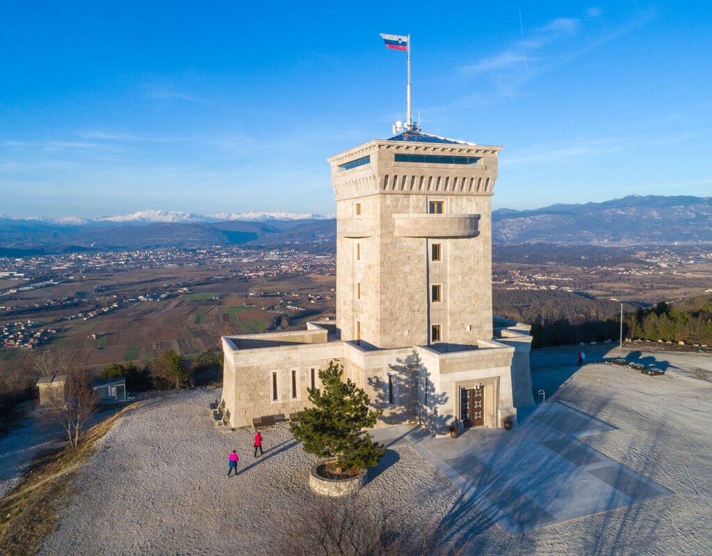 Monument of peace on Cerje