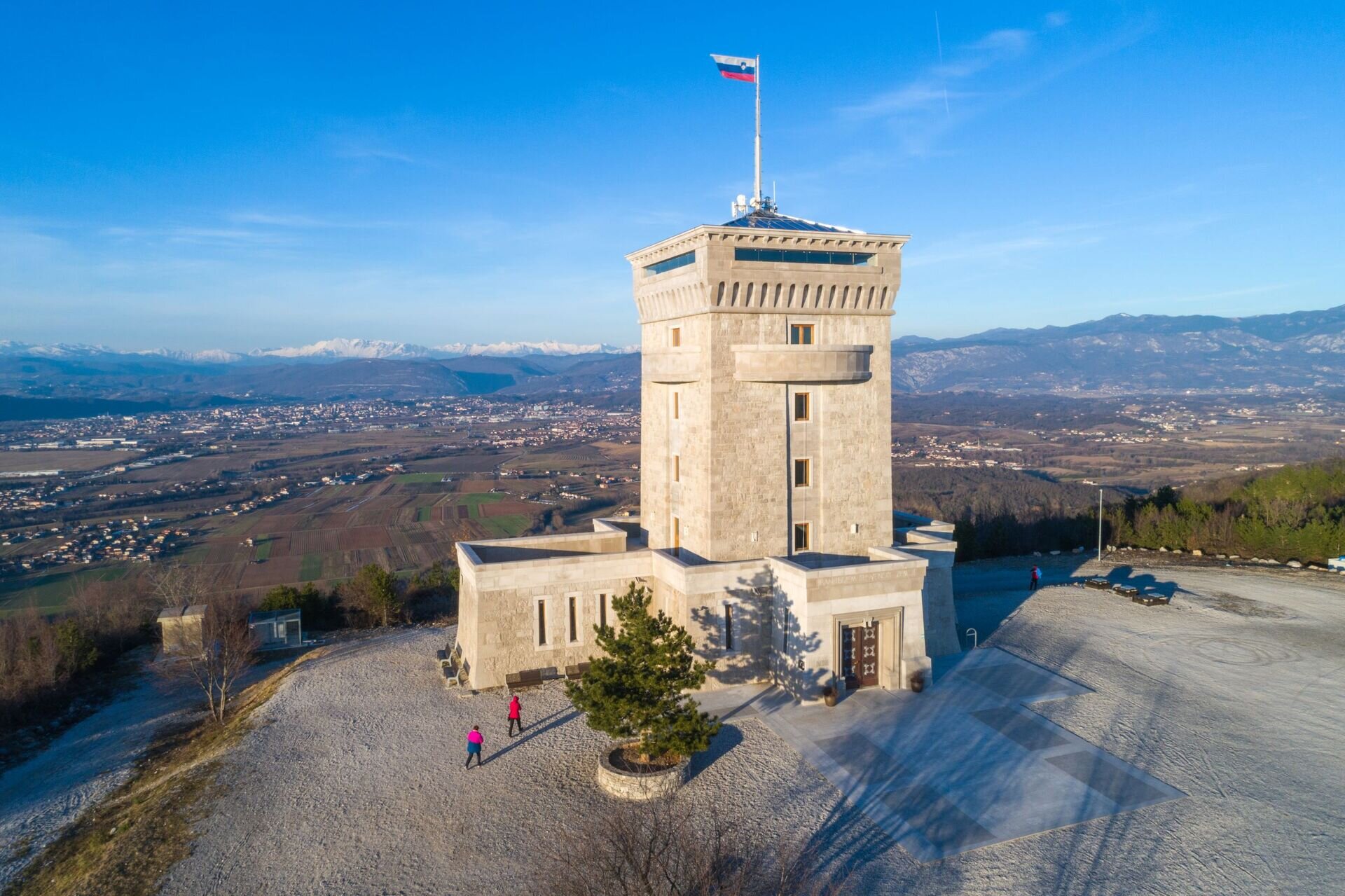 Monument of peace on Cerje